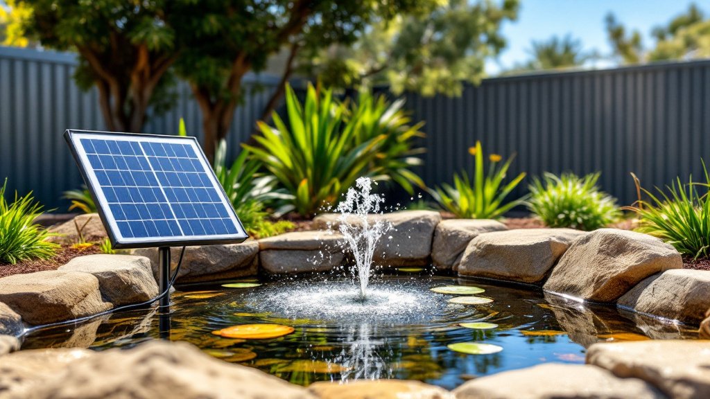 Solar-Powered Pumps for Ponds and Fountains: What They Can and Can’t Do