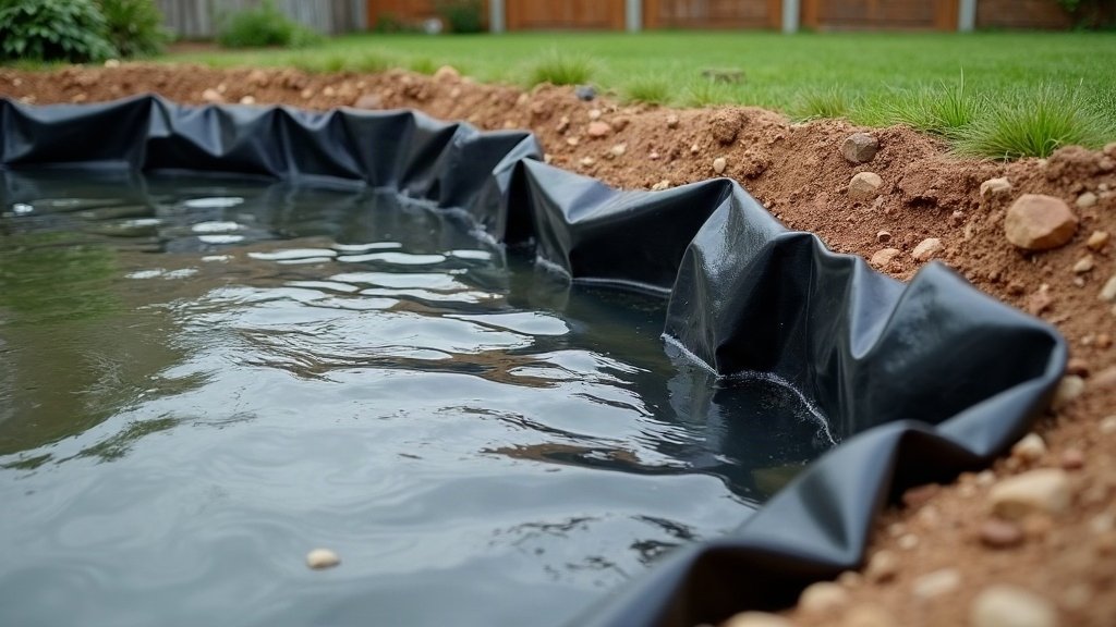 Pond Liners Explained: EPDM, Preformed and Concrete Compared
